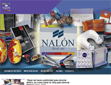 Tablet Screenshot of nalon.cl